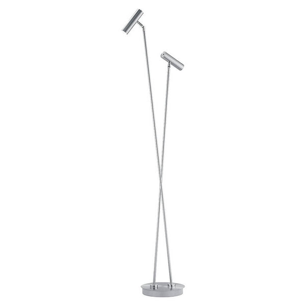 Lampadaire Tom nickel satiné (60411/2-92)