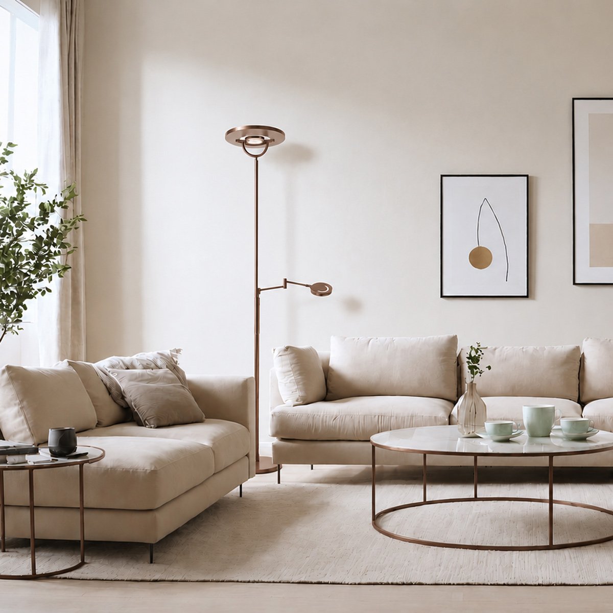 Lampadaire Soleil2 bronze
