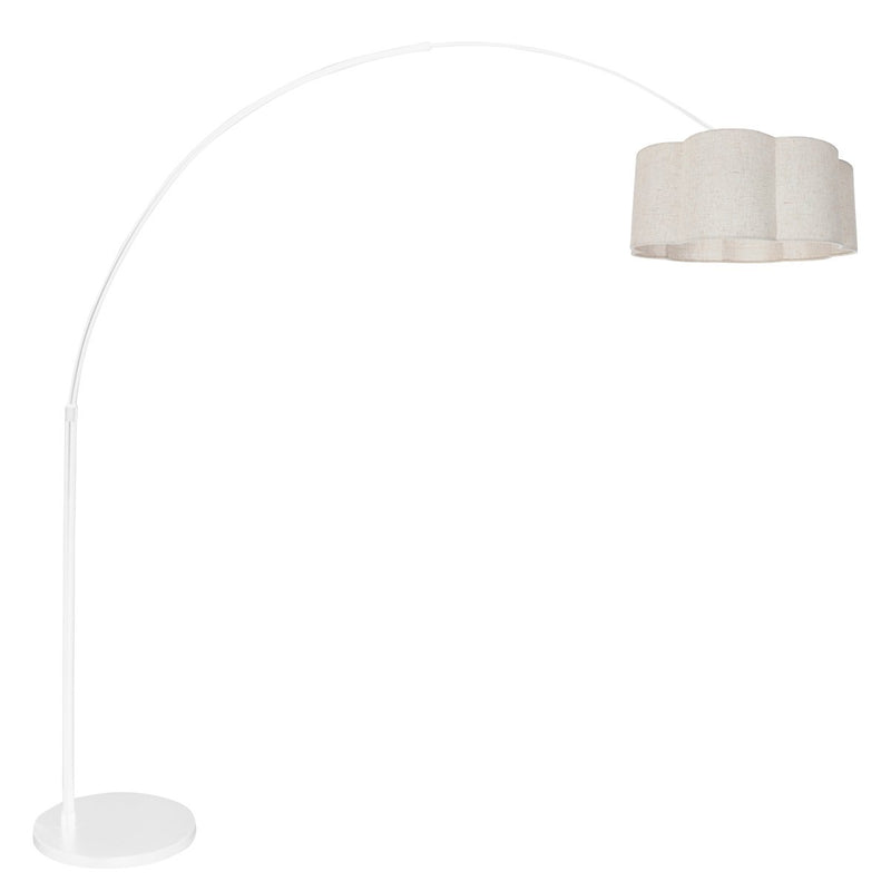 Lampadaire salon | FloraWave Blanc