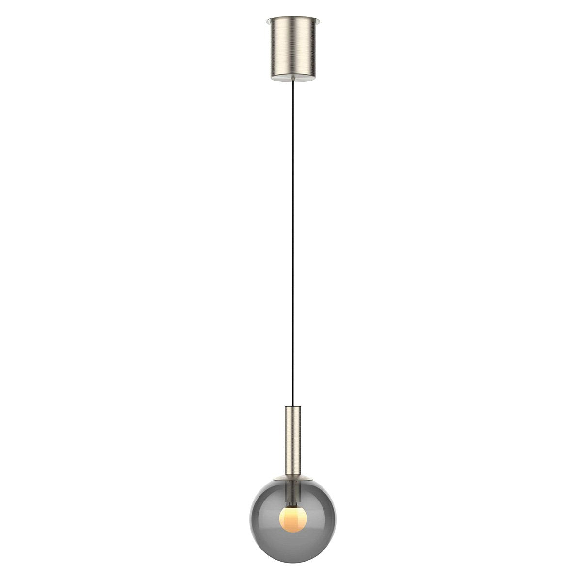 Suspension luminaire Volari argenté