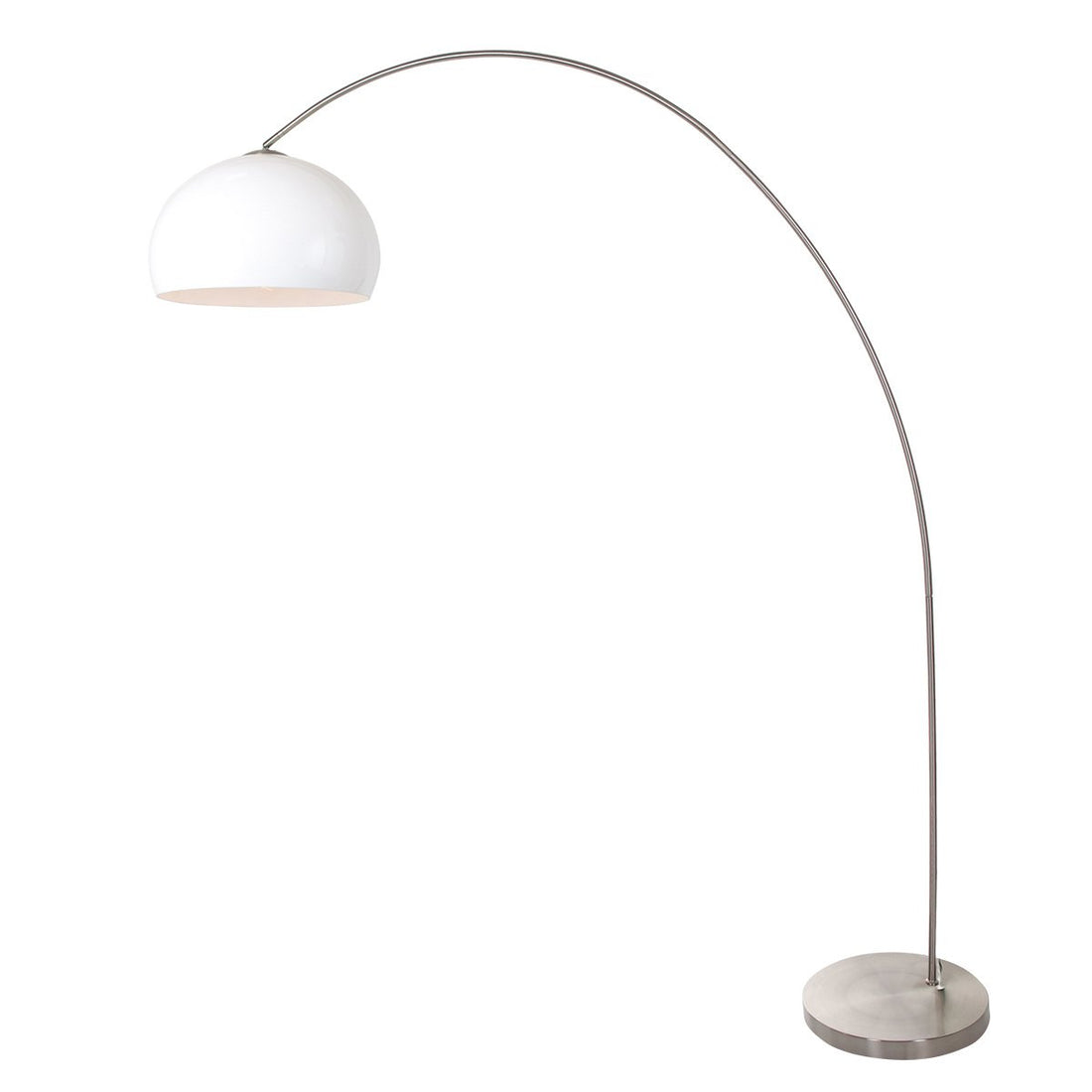 Stehlampe Solva silberfarben