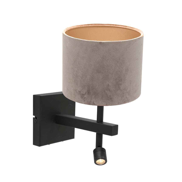 Wandleuchte Stang schwarz