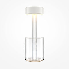 KI-Kollaborations-Nachttischlampe transparent