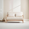 Skandinavisches 2-Sitzer-Sofa aus Bouclé | Cocoon