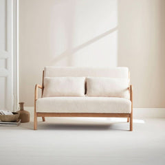 Skandinavisches 2-Sitzer-Sofa aus Bouclé | Cocoon