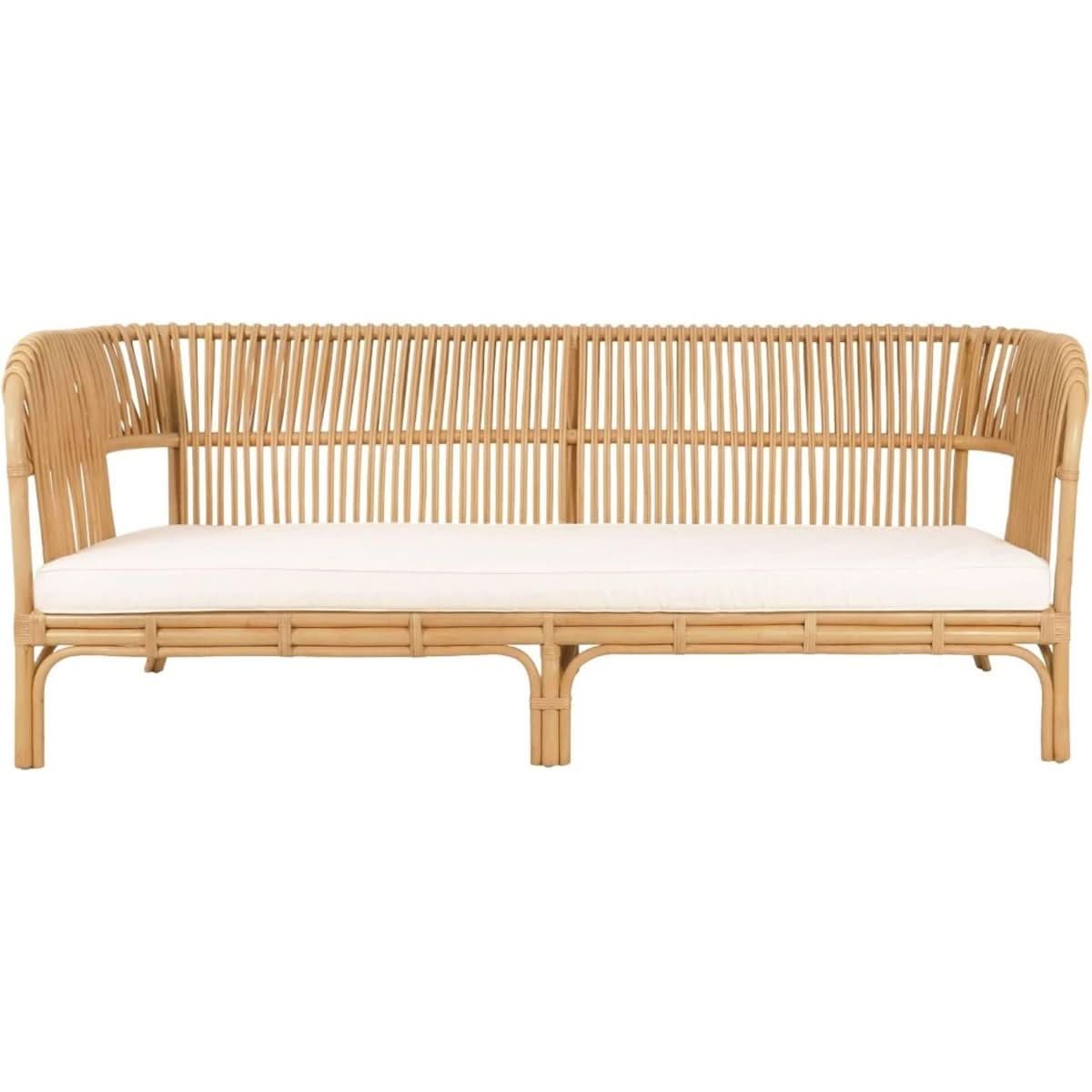 Banquette Rotin Bohème Confort | Xero - Designix Banquette
