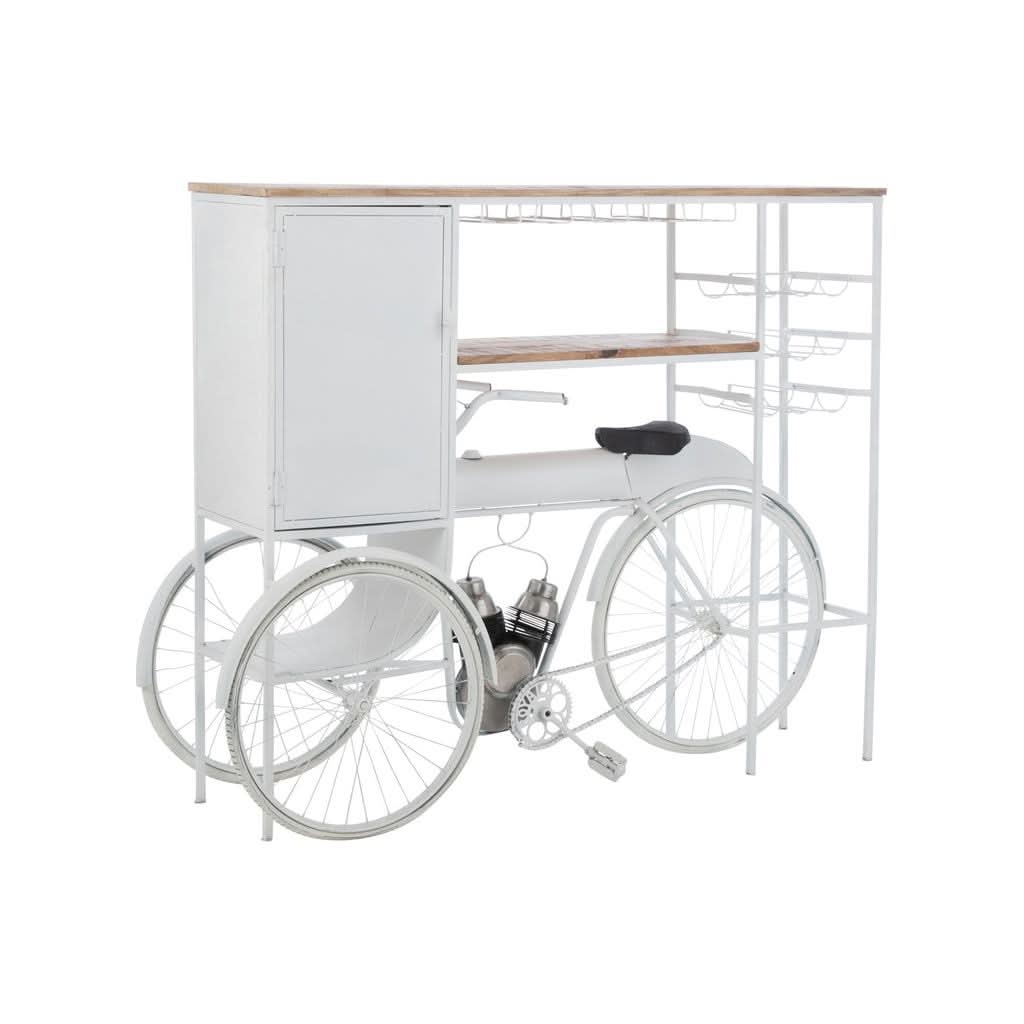 Bar Vélo Métal Bois Mangue | Olae - Designix