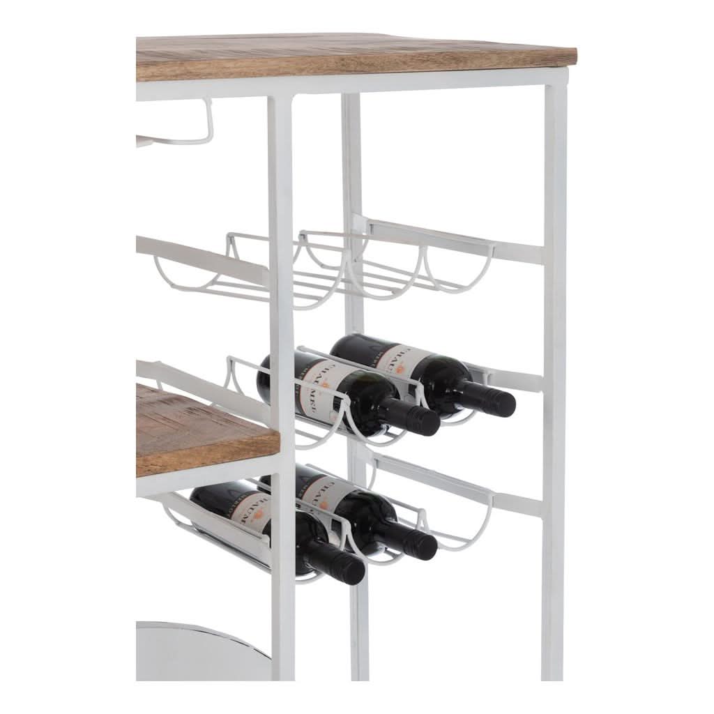 Bar Vélo Métal Bois Mangue | Olae - Designix
