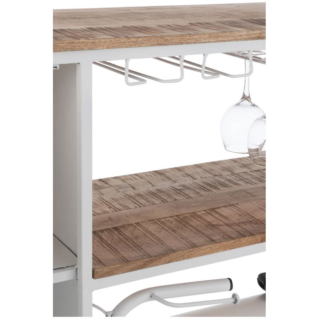 Bar Vélo Métal Bois Mangue | Olae - Designix