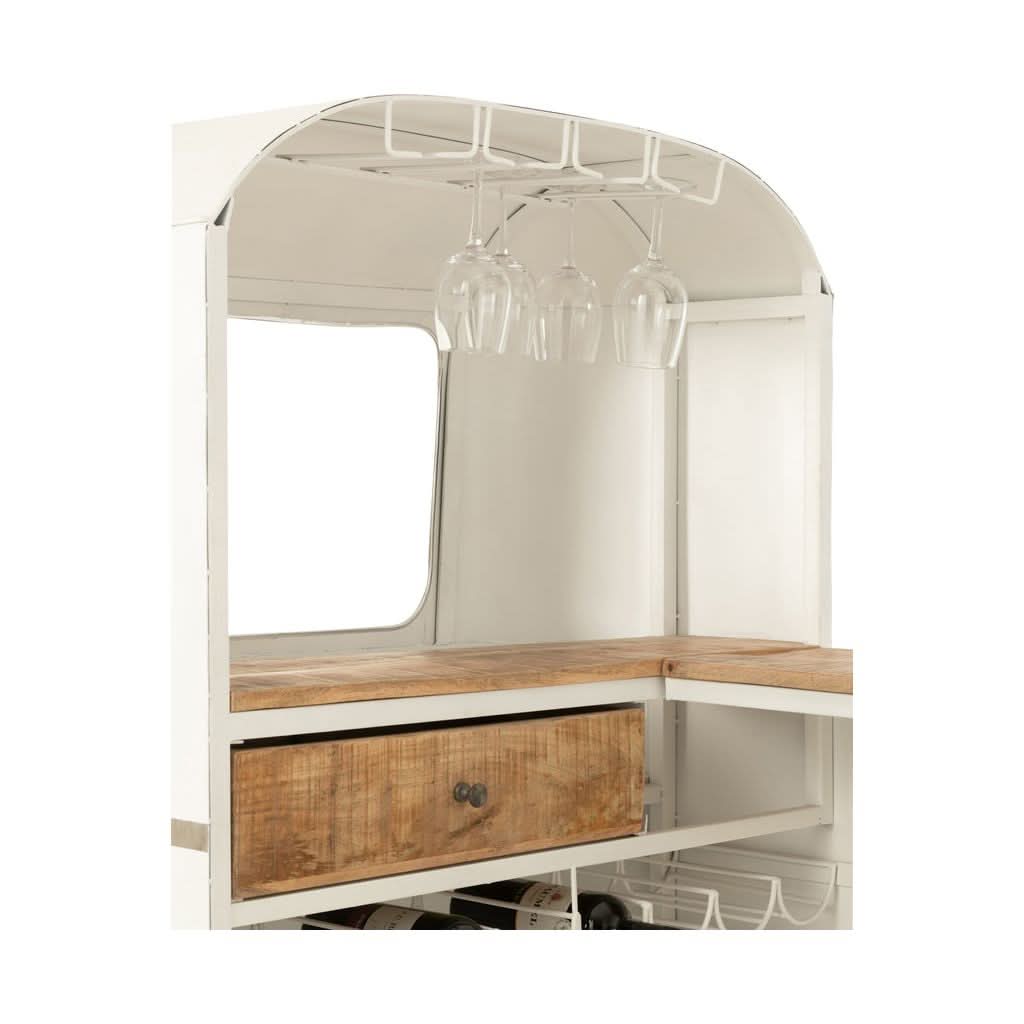 Barre Omnibus Fer Blanc | Pera - Designix