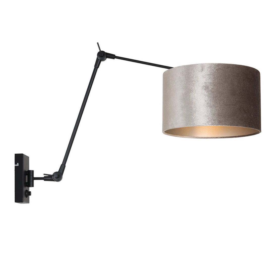 Wandleuchte Prestige Chic schwarz