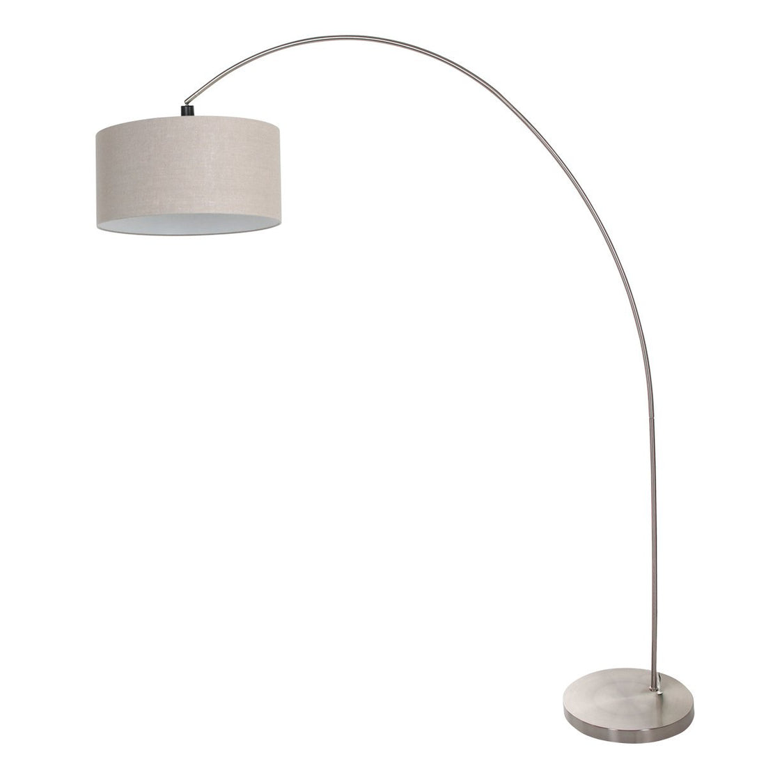 Stehlampe Solva silberfarben