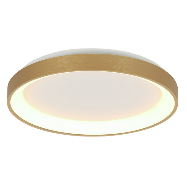 Deckenleuchte Ringlede goldfarben