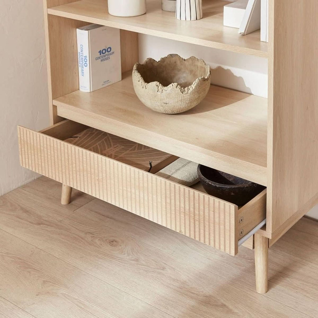 Bücherregal Holz Skandinavischer Stil | Whim