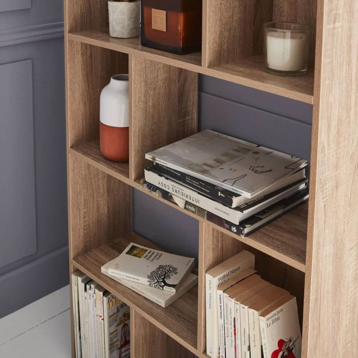 Bibliotheques Étageres Design | Volute - Designix Bibliothèque Naturel