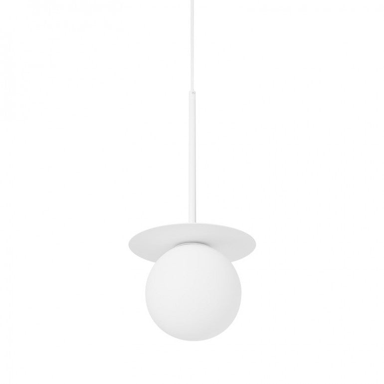 Suspension luminaire BORRA B Blanc