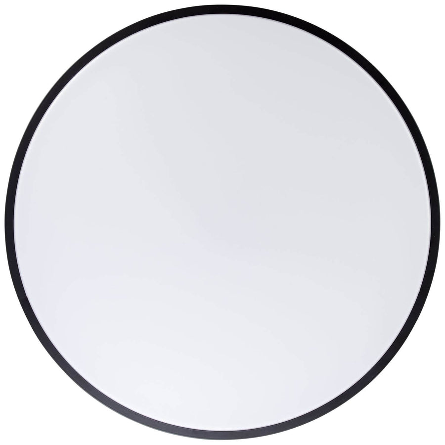 Plafonnier Slimline noir et blanc, Ø 49 cm