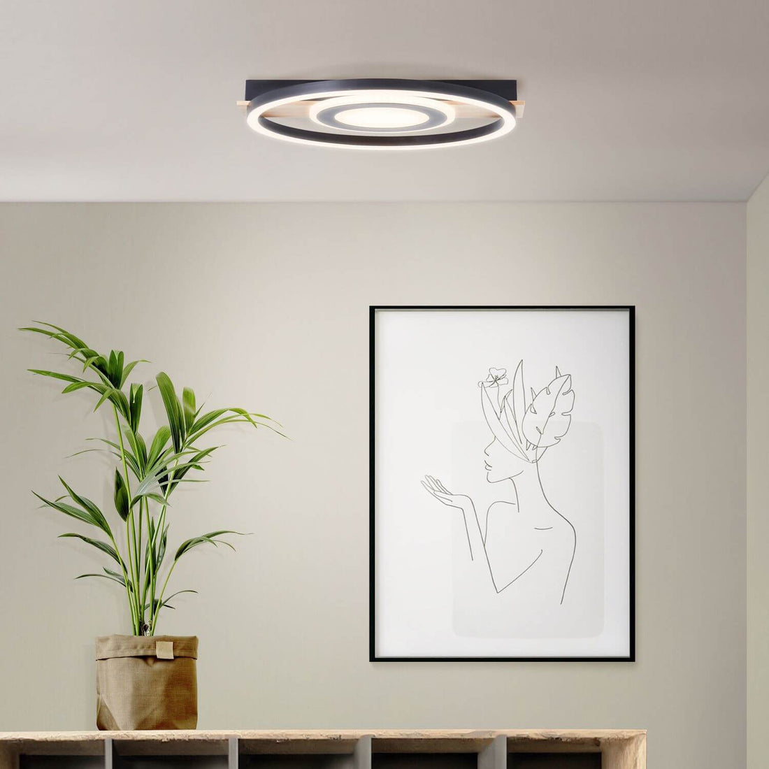Luminaire plafonnier | Maureen Noir