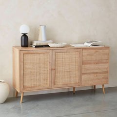 Boho-Sideboard Natur | Ruhe