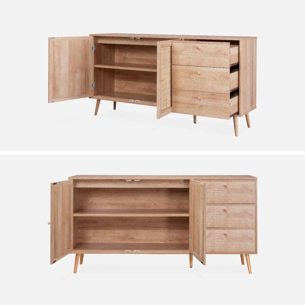Buffet Rangement Bohème Naturel | Quiétude - Designix Buffet
