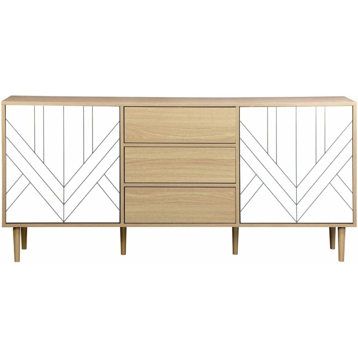 Buffet Rangement Bois Contemporain | Glint - Designix Buffet