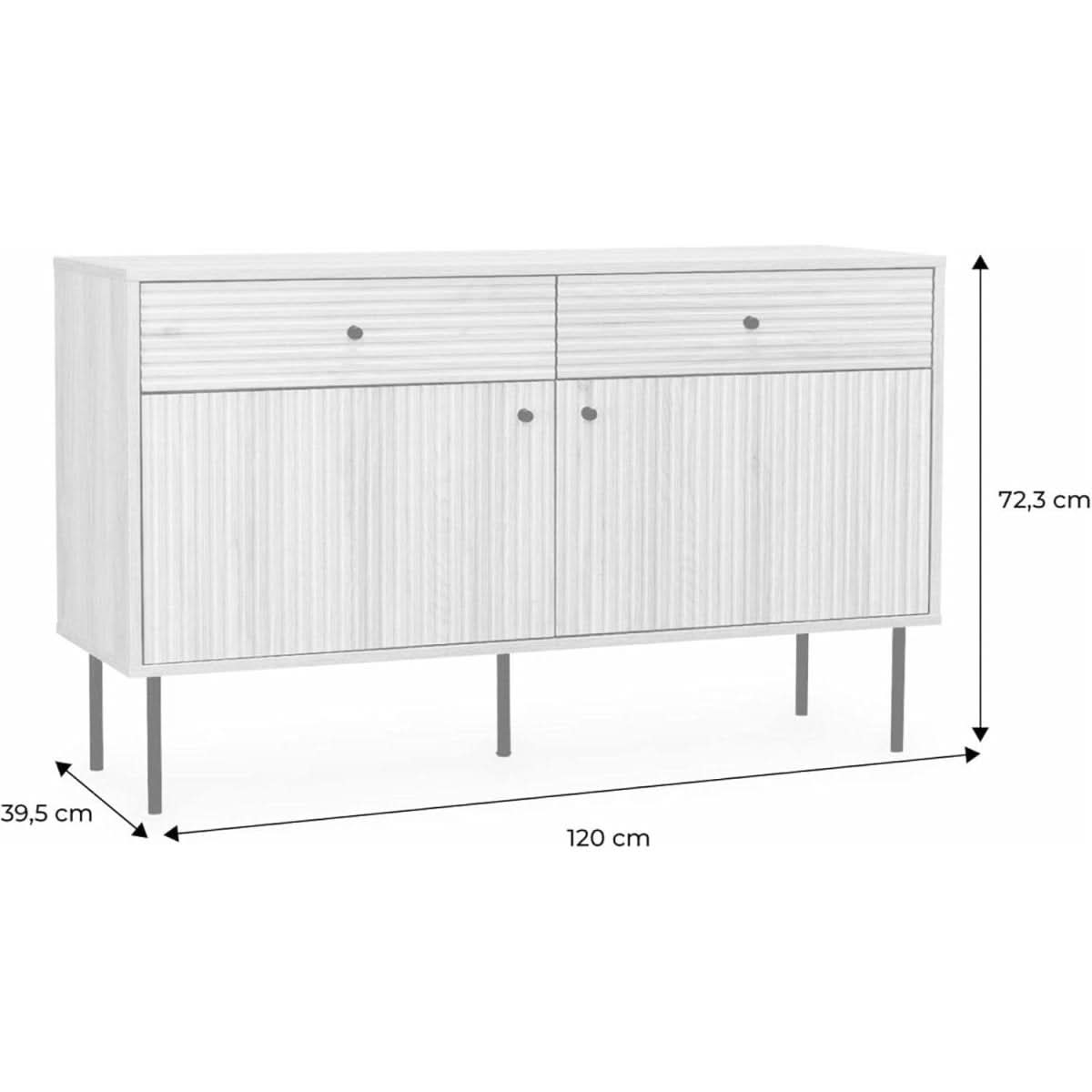 Buffet Rangement Bois Moderne | Quest - Designix Buffet