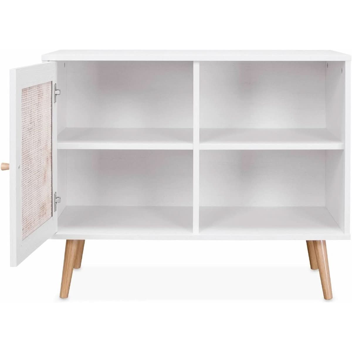 Buffet Rangement Cannage Bohème | Aura - Designix Buffet