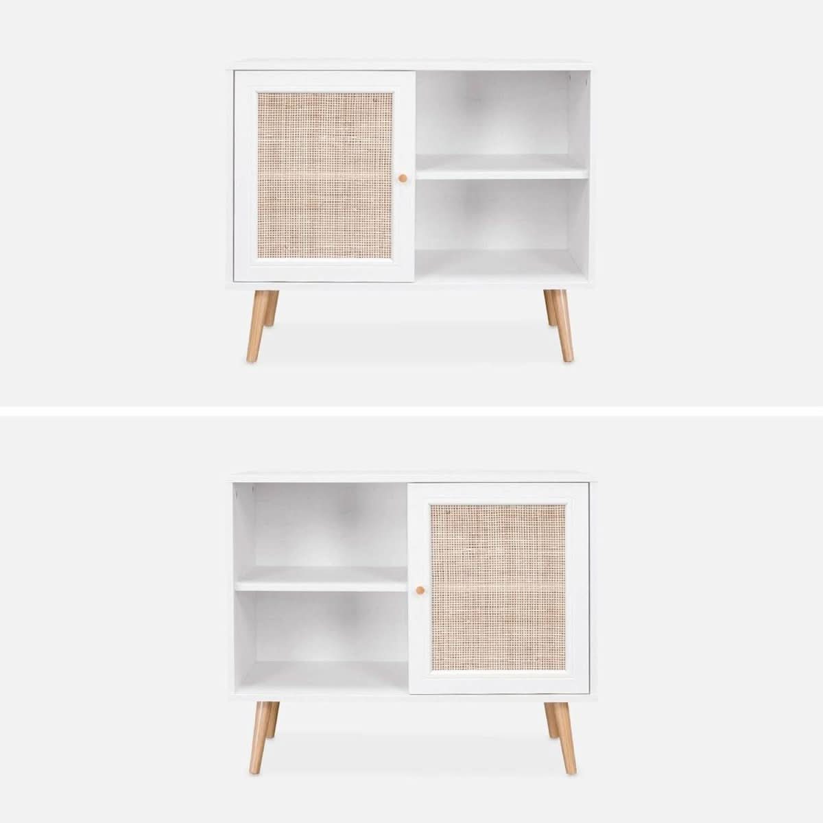 Buffet Rangement Cannage Bohème | Aura - Designix Buffet