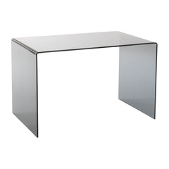 Design-Schreibtisch Schwarzes Glas | Reya
