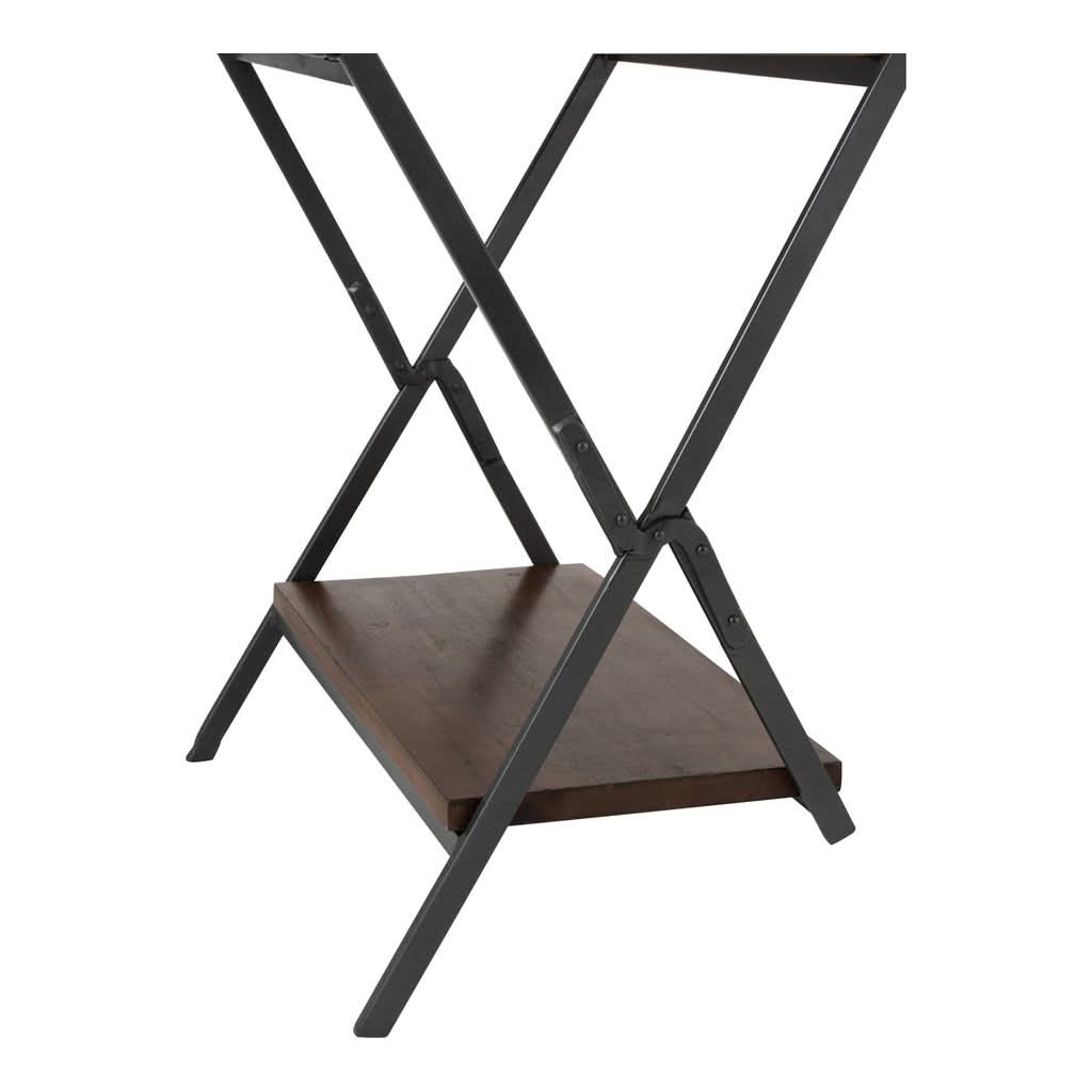 Bureau En Bois Recyclé Et Fer | Eyla - Designix Bureau