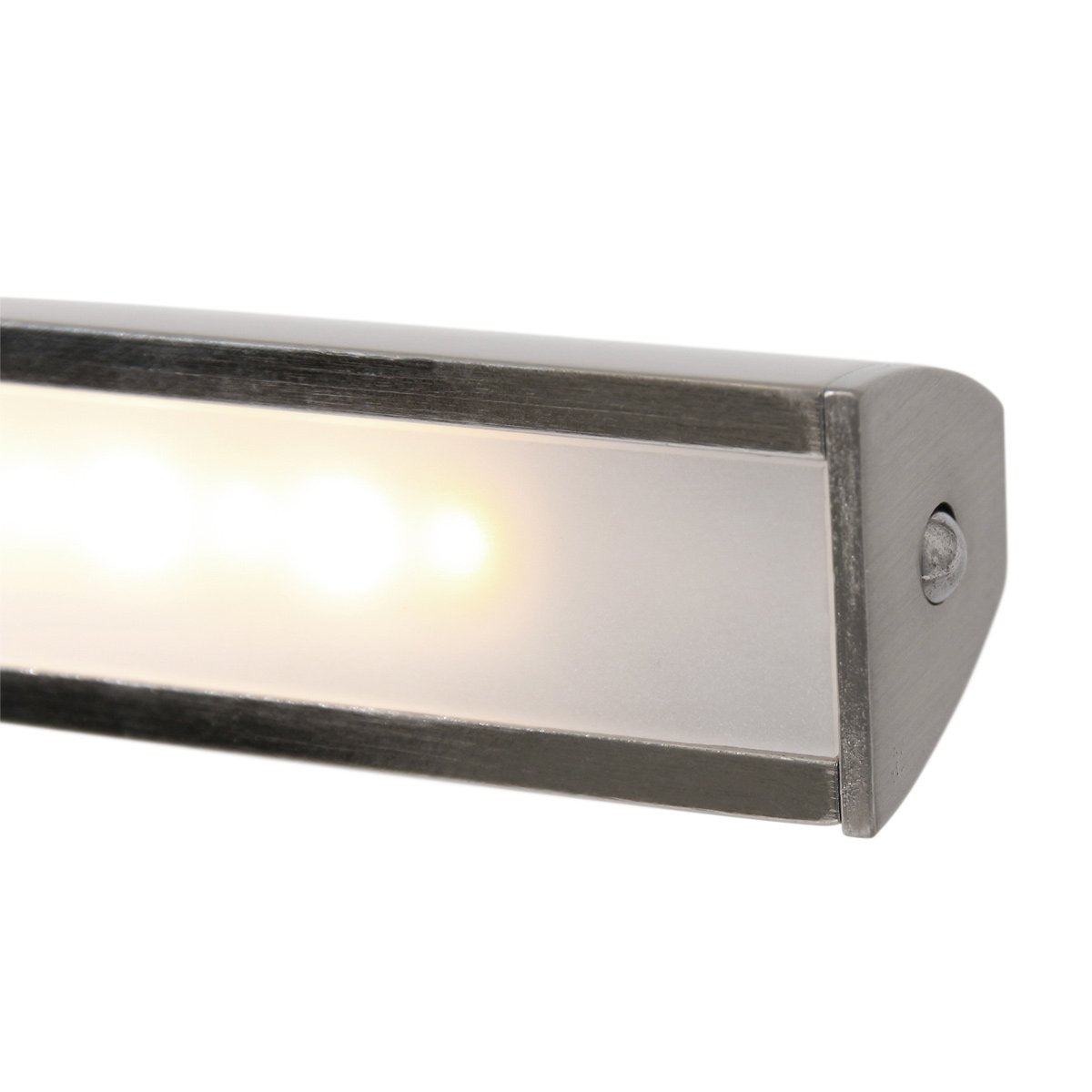 Applique murale Litho Led argenté