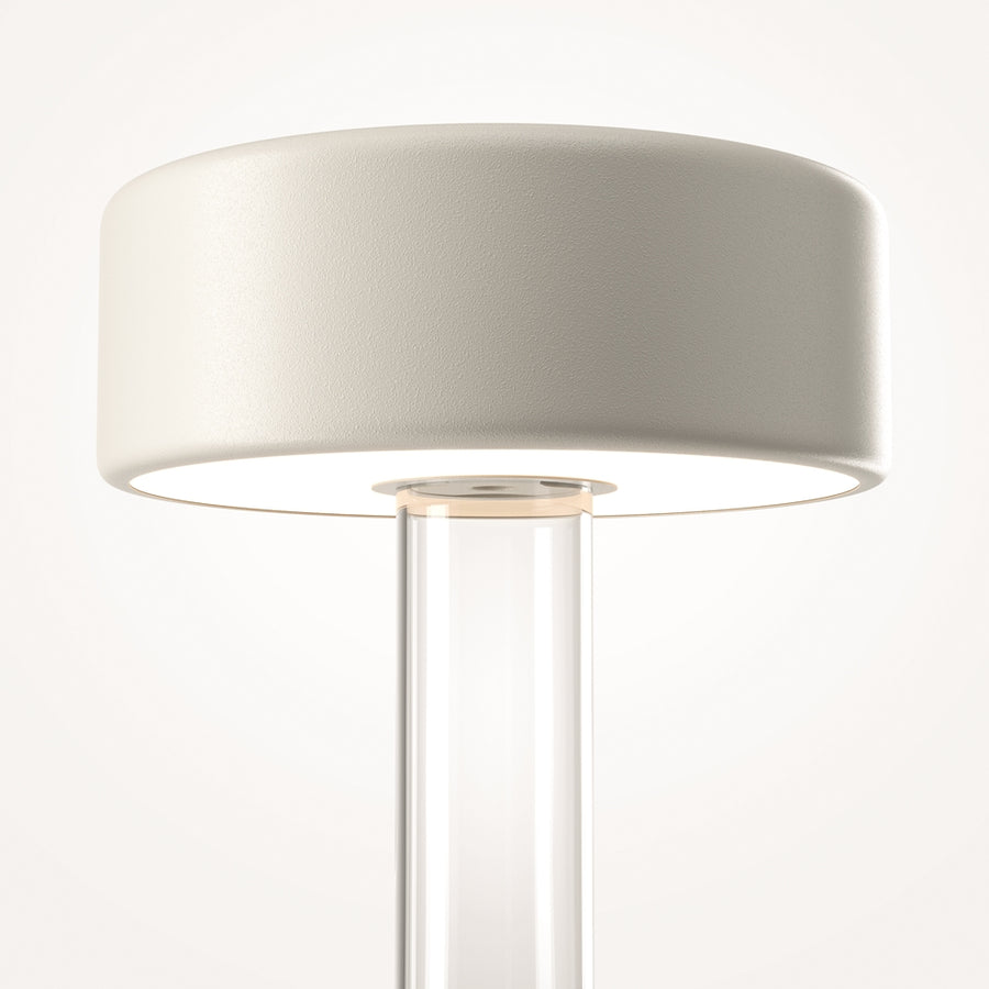 AI Collaboration Lampe de chevet transparent