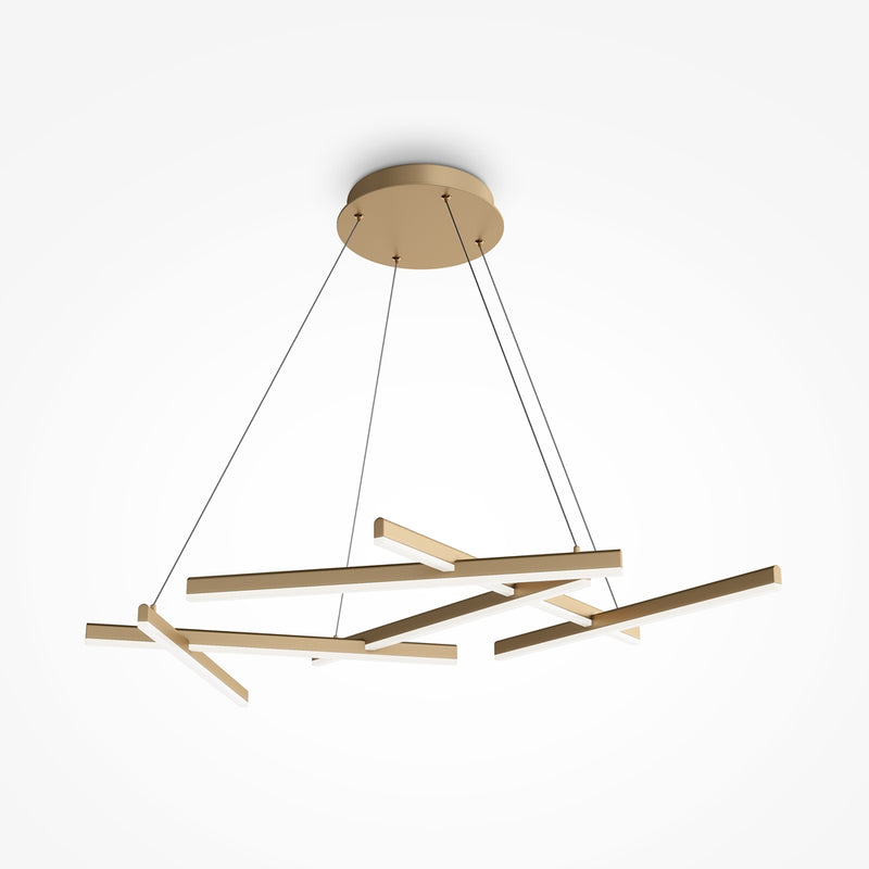 Line Pendelleuchte gold