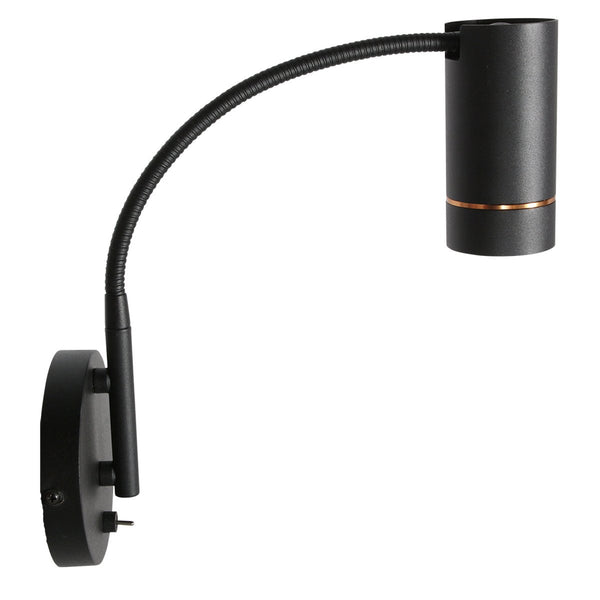 Wandleuchte Downlight schwarz