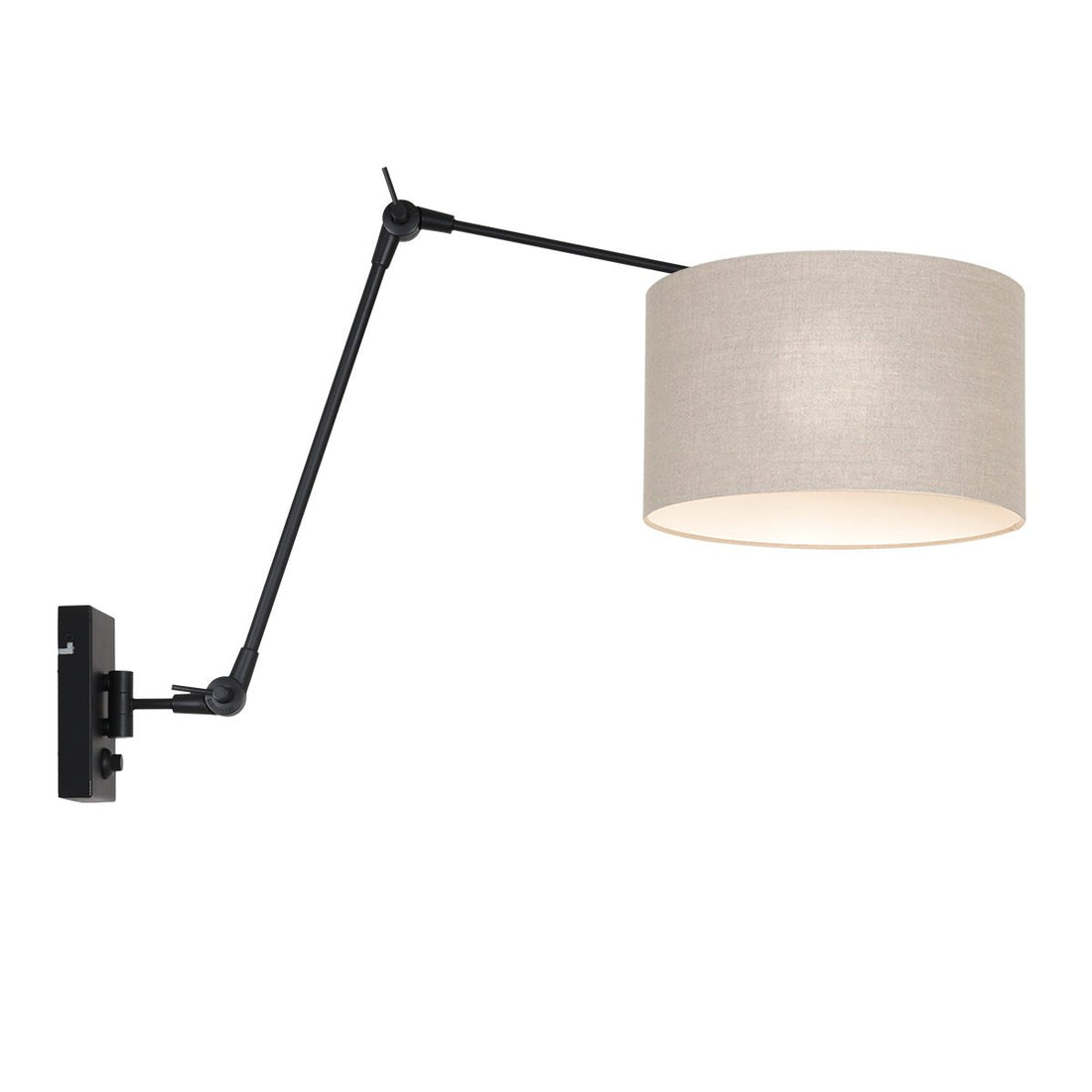 Wandleuchte Prestige Chic schwarz