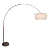 Stehlampe Vella-Lino cremefarben