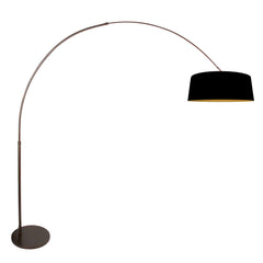 Stehlampe Luma-Dark braun
