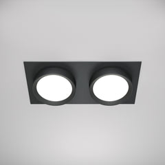 Schwarzer Hoop-Spot