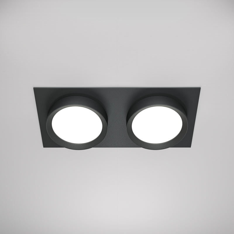 Schwarzer Hoop-Spot