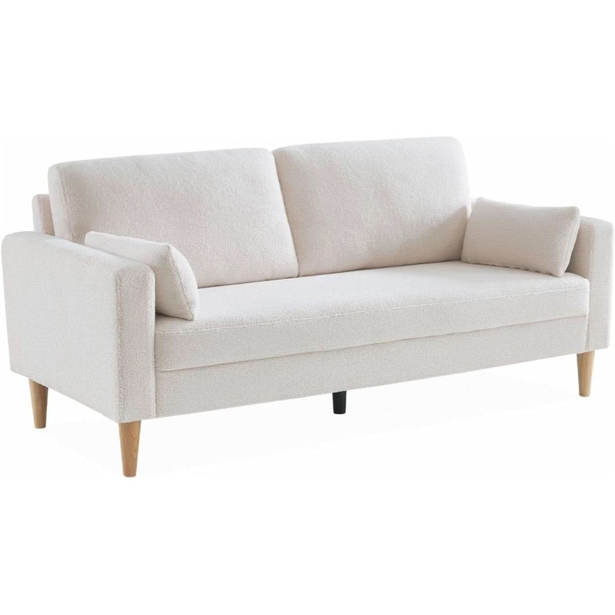 Canapé 3 places Scandinave Bouclettes | Confort Épure - Designix Canapés