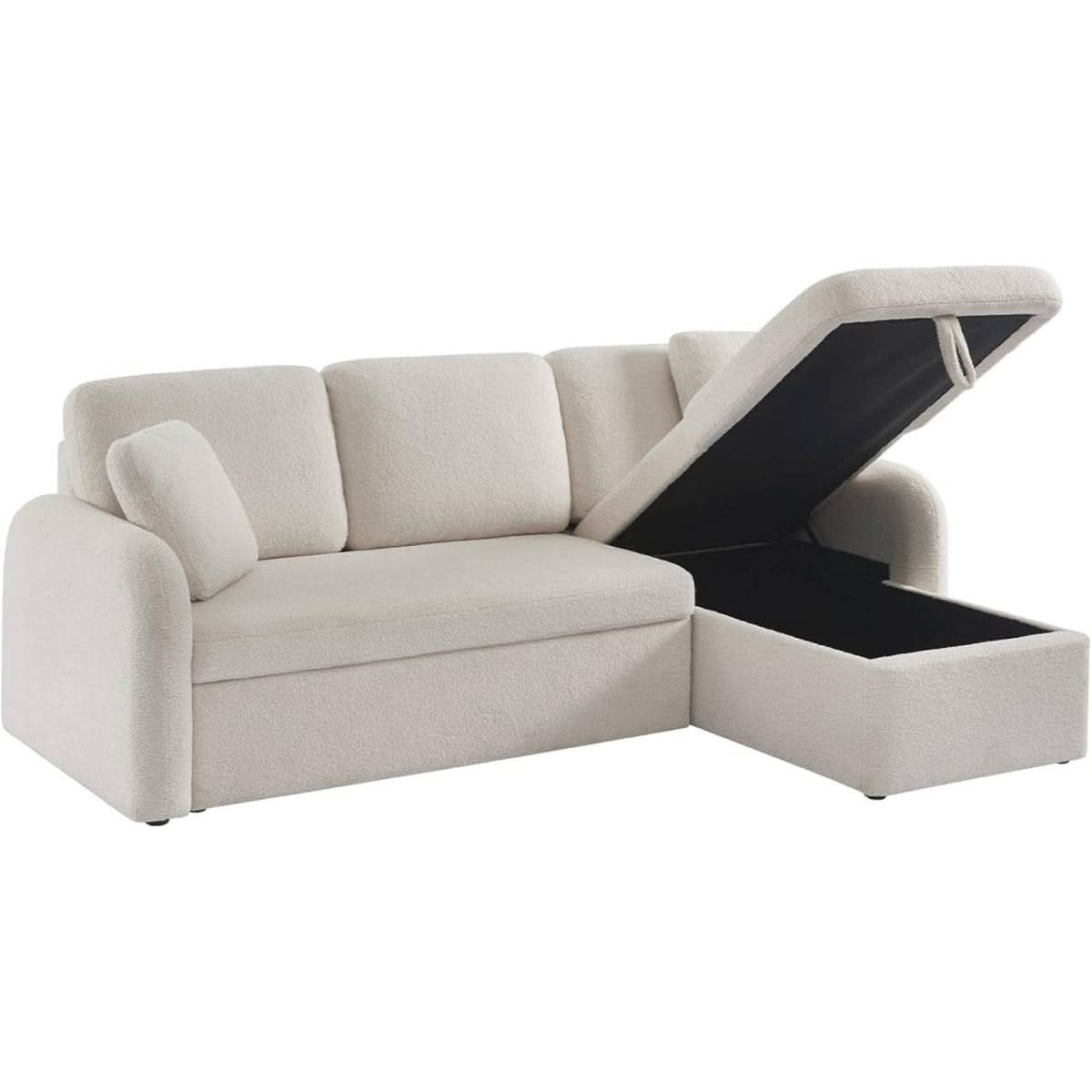 Canapé Angle Réversible Convertible Cosy | Blush - Designix Canapés