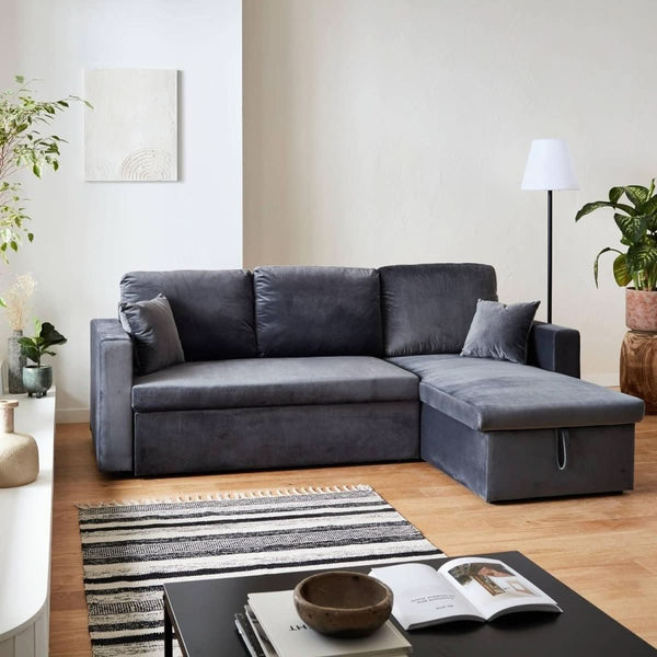 Ecksofa Samt Schlafsofa | Vita