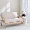 Skandinavisches Vintage-Sofa Creme | Medina