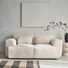 Abnehmbares Bouclé-Sofa | Spitze