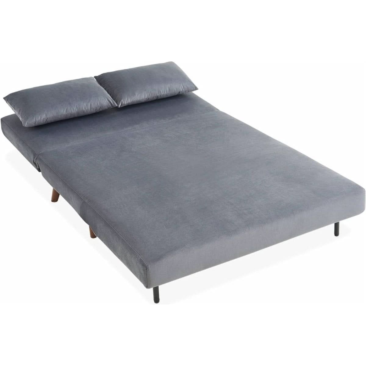 Canapé Convertible 2 Places Gris | Arbor - Designix Canapés