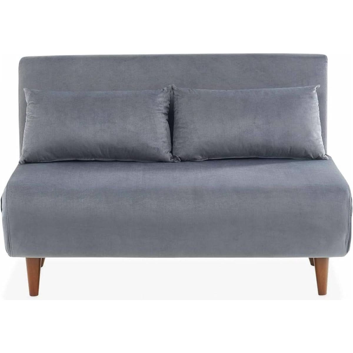 Canapé Convertible 2 Places Gris | Arbor - Designix Canapés