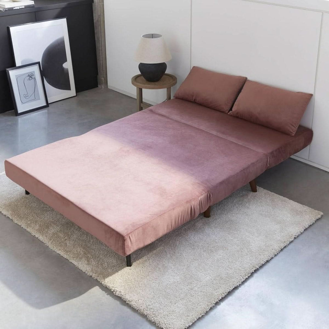 Schlafsofa Altrosa | Tonic