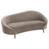 Elisabeth Sofa Strukturiert Silber | Nira