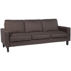 Canapé Lit Polyester Marron Foncé | Sole