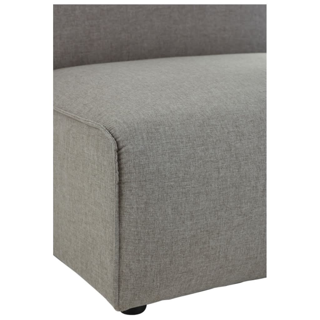 Canapé Textiles Bois Gris Foncé | Jily - Designix Canapés
